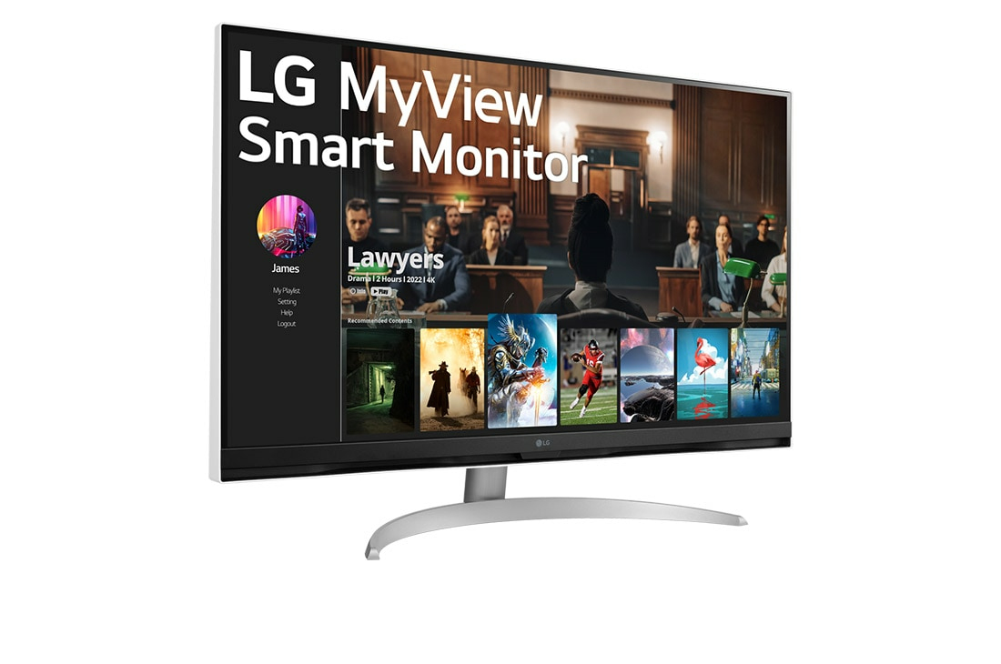LG 32SQ700S-W computer monitor – image 3