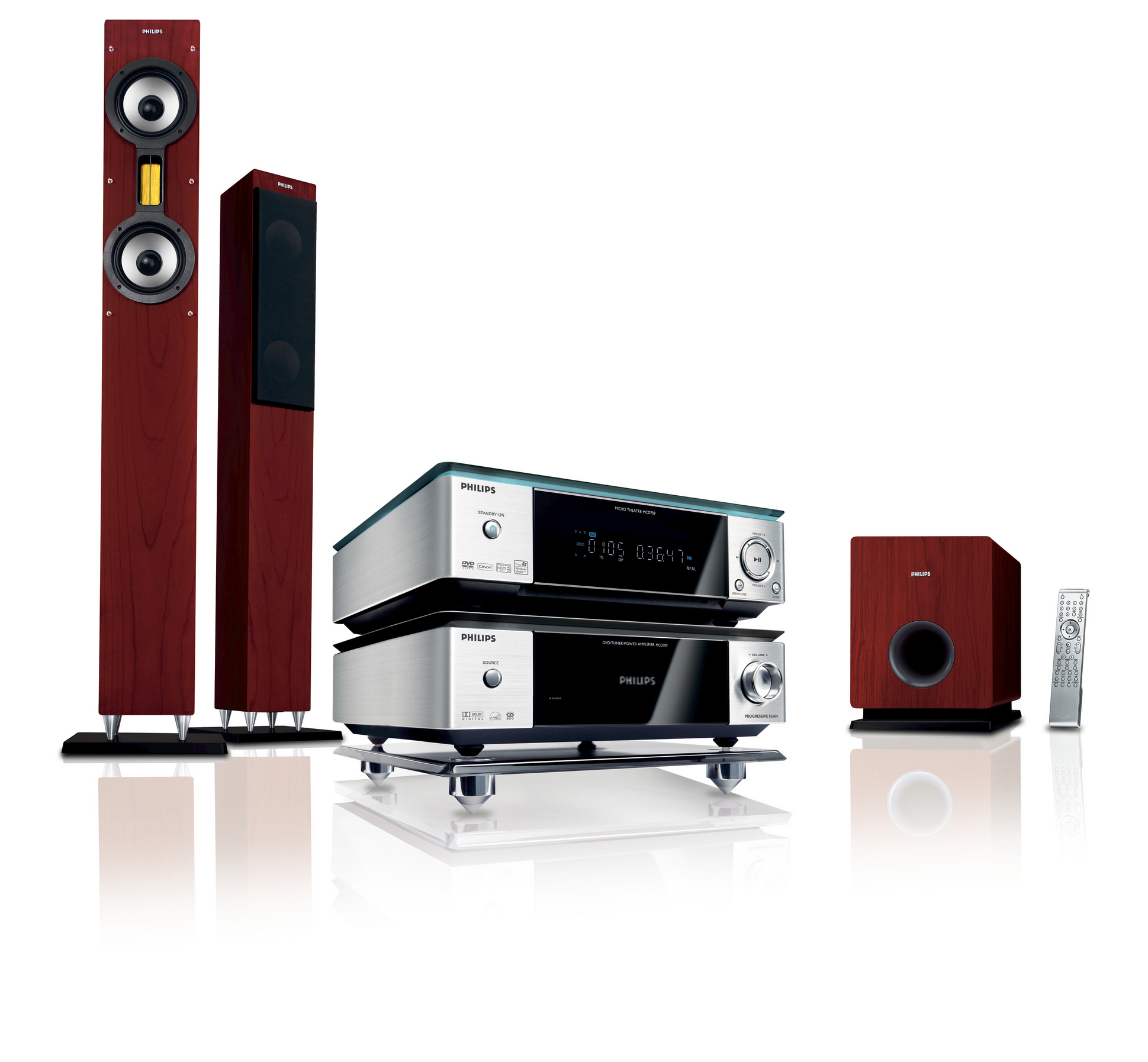 Philips MCD709 DVD Micro Theater – image 2