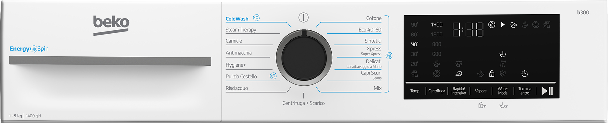 Beko b300 BMWAM9149DB washing machine Front-load – image 6