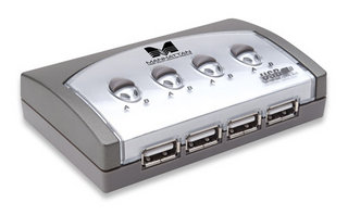 Manhattan 519694 interface hub Grey, Silver – image 2