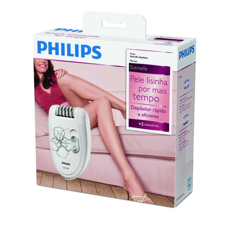 Philips Satinelle HP6401/30 epilator 20 tweezers White – image 2