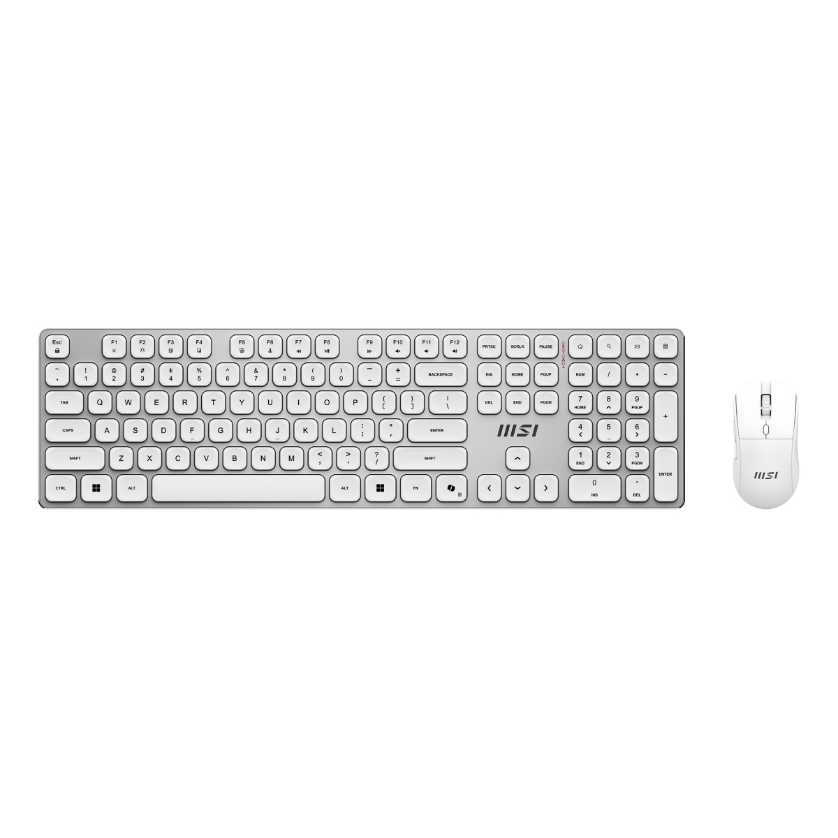 MSI FORGE K210 W COMBO WHITE