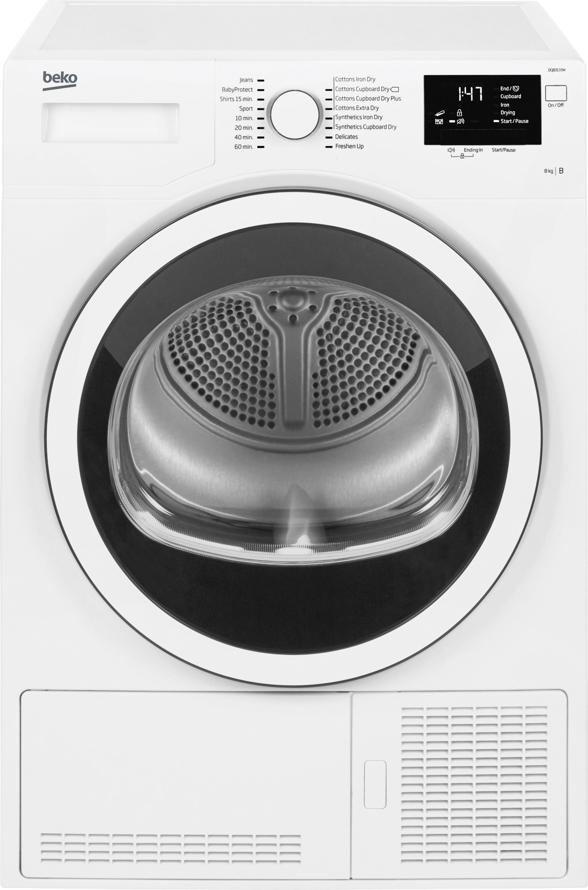 Beko DCJ83133W — vue 1 sur 8