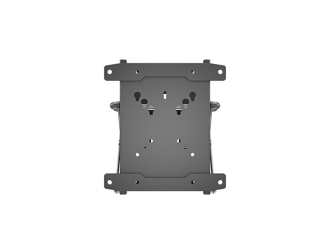 صورة حامل فيديو جداري Multibrackets M Public Push X Small 200 ثابت أسود فولاذي 18 كجم 13"-43" 200x200 مم