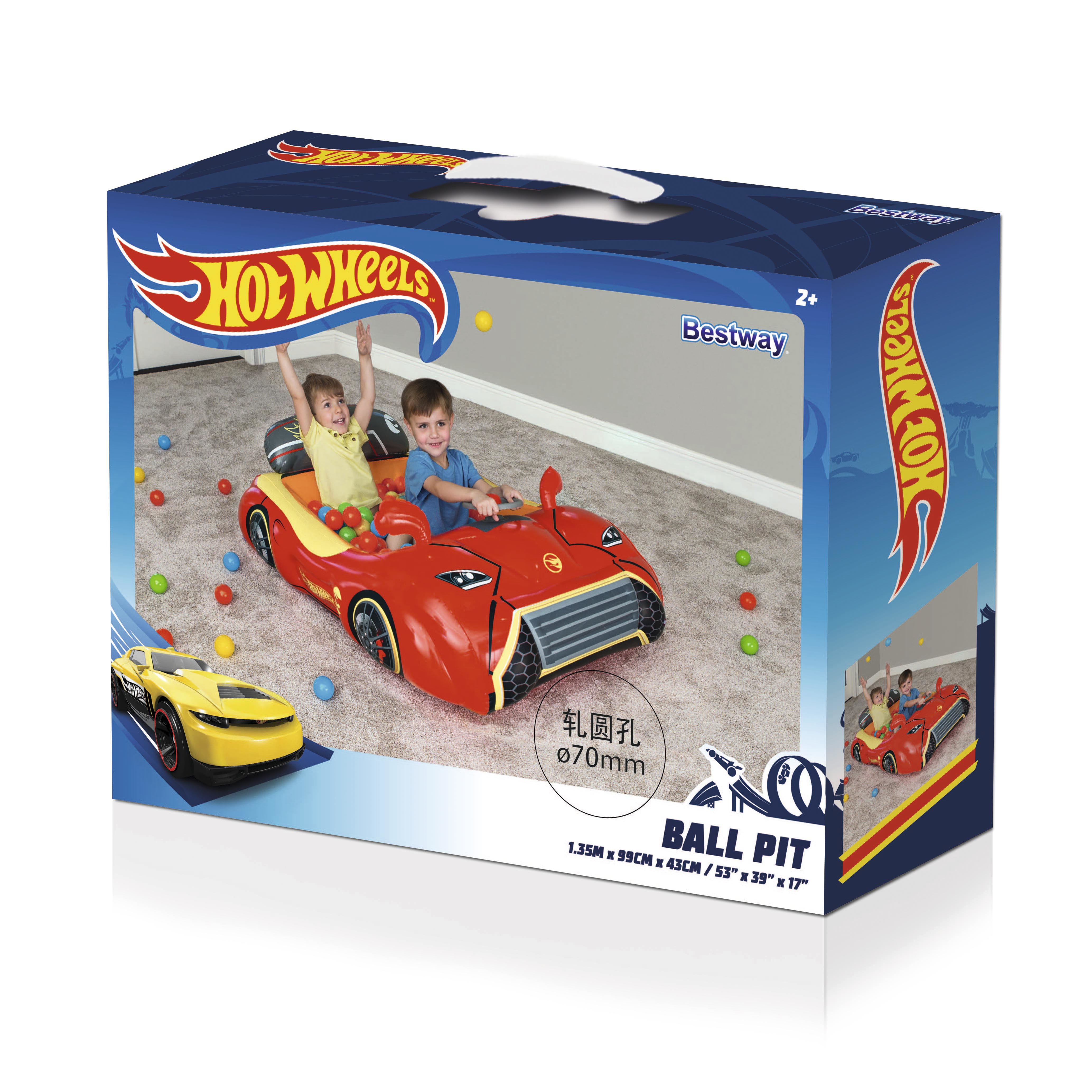 صورة Bestway Hot Wheels حفرة كرات قابلة للنفخ