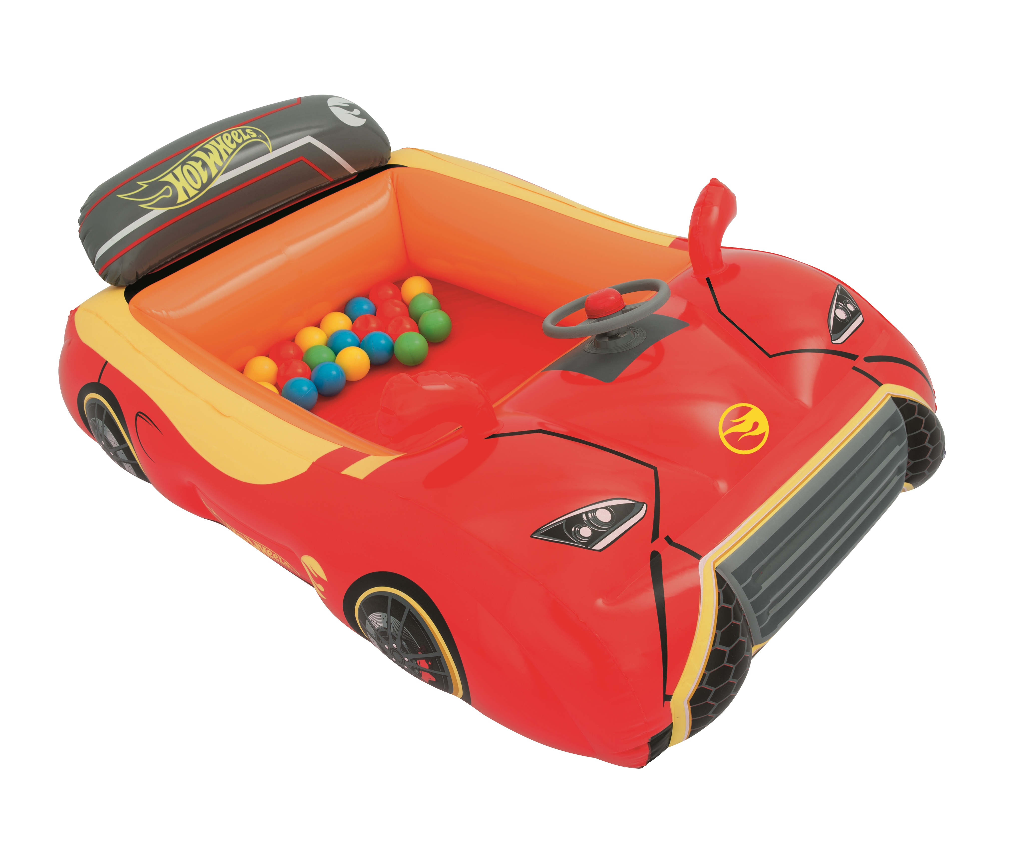 صورة Bestway Hot Wheels حفرة كرات قابلة للنفخ