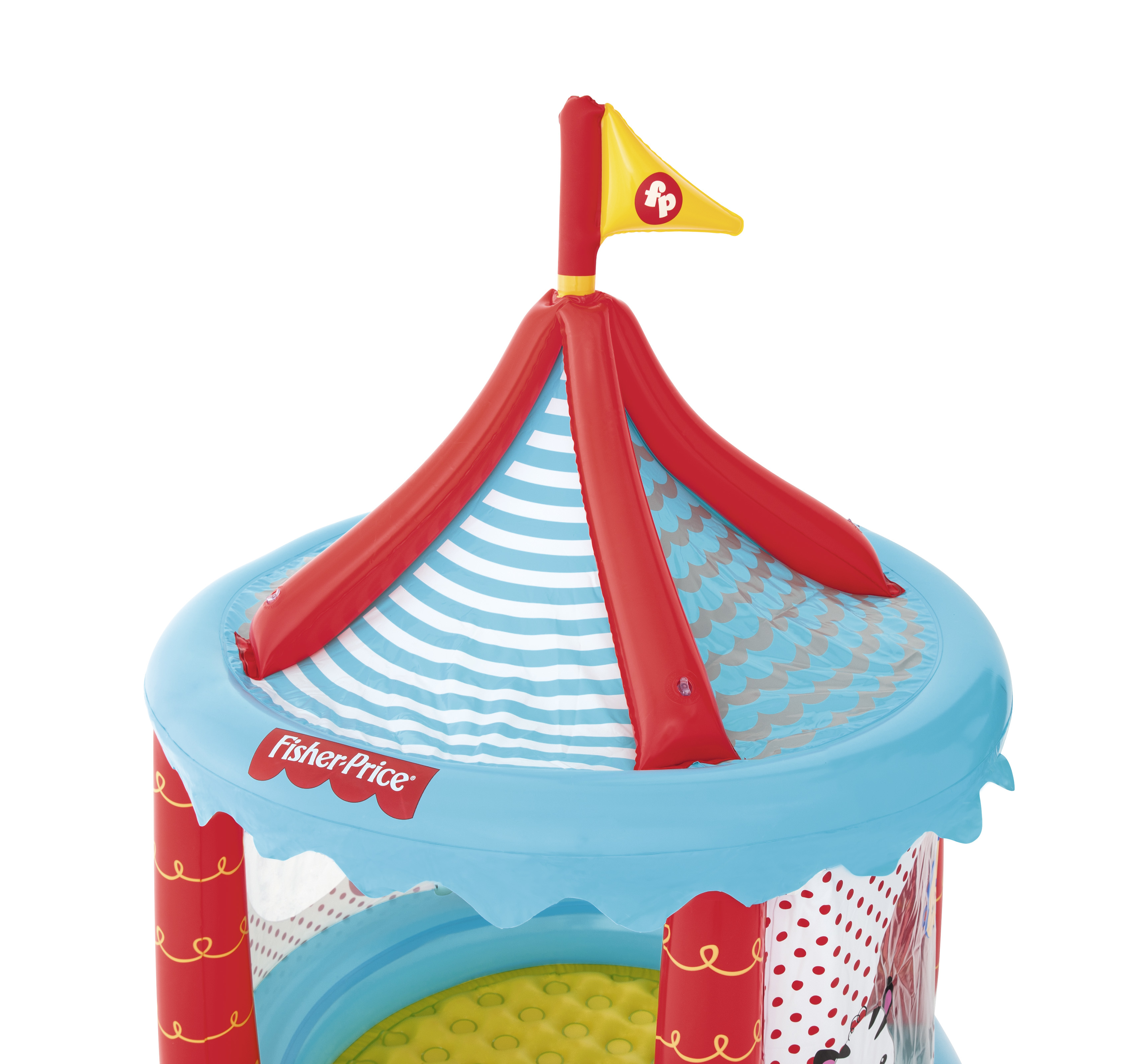 صورة بيت الكرات Bestway Circus، دائري، فينيل، متعدد الألوان، 25 كرة