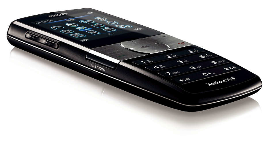 Philips Xenium CT9A9WBLK/00 mobile phone – image 2
