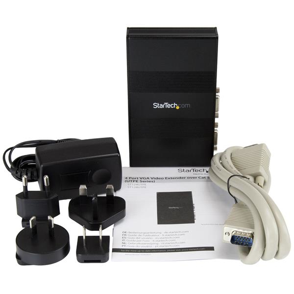 StarTech.com 4 Port VGA Video Extender over Cat 5 (UTPE Series) – image 4