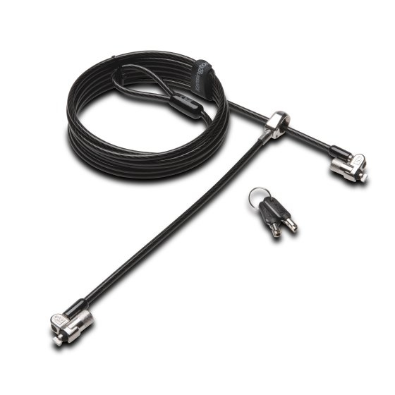 Kensington MicroSaver® 2.0 Keyed Twin Laptop Lock — Like Keyed