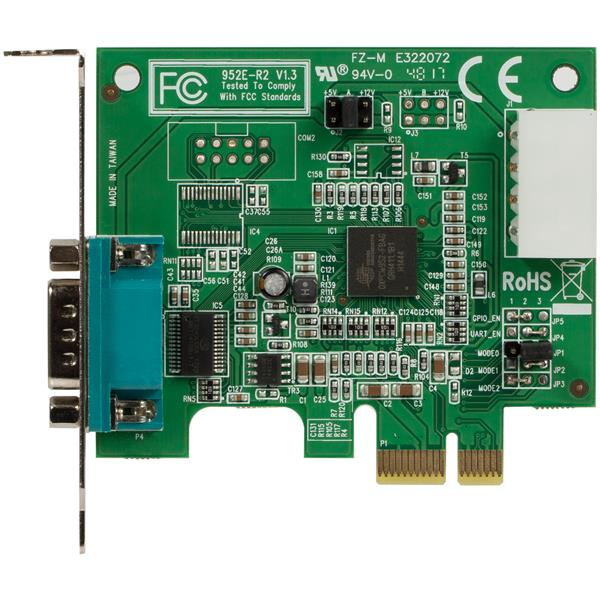 StarTech.com Discontinued and replaced by PEX1S953LP - 1 Port Low Profile Native PCI Express RS232 Serial Card with 16950 UART - PCIe Serial Card - 1 Port LP RS – image 3
