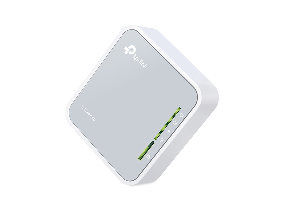 TP-Link TL-WR902AC trådlös router Snabb Ethernet Dual-band (2,4 GHz / 5 GHz) 4G Vit