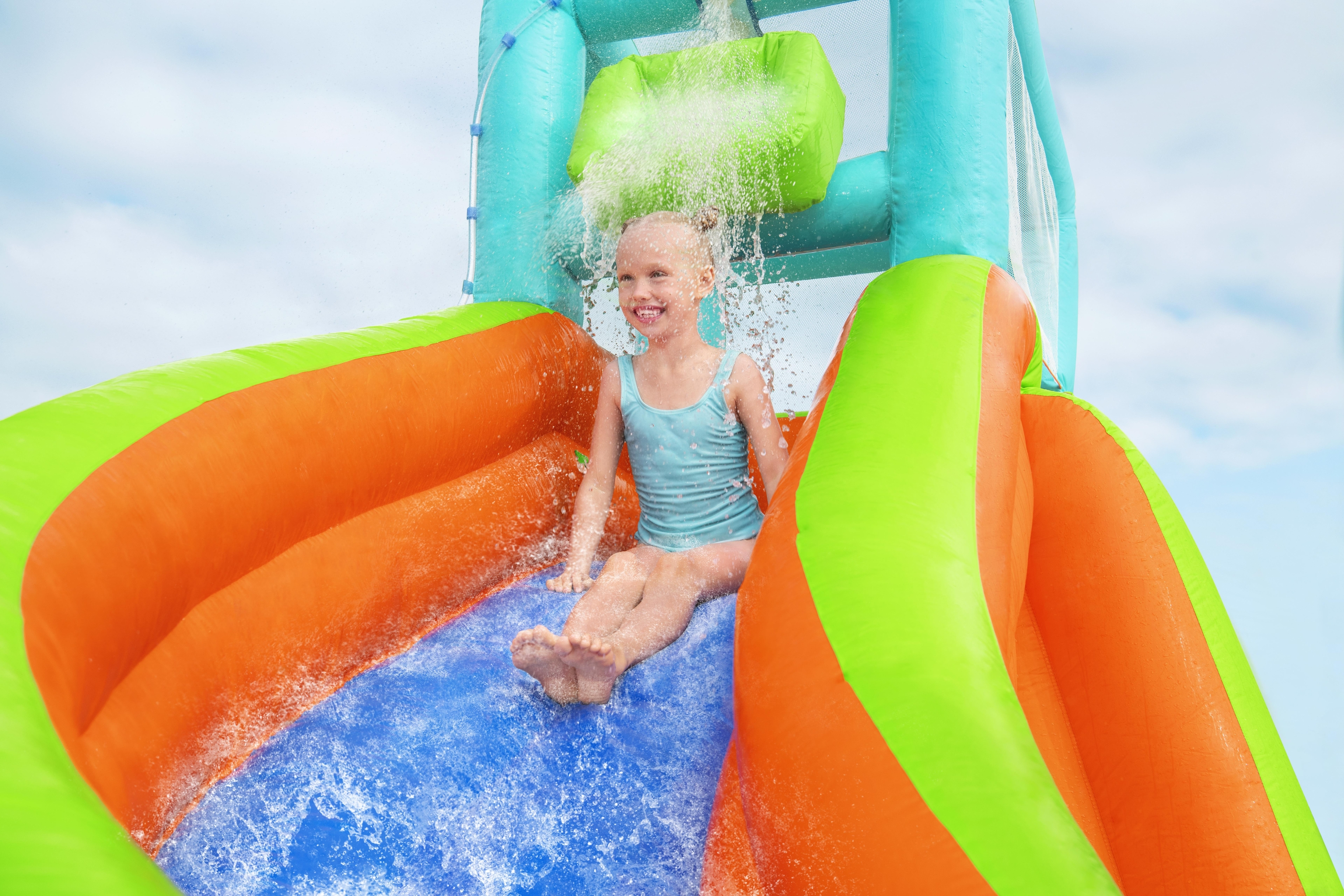 Resim H2OGO! Turbo Splash Çocuk Şişme Mega Su Parkı 2,7 m