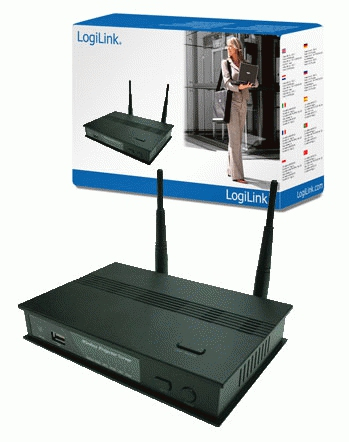 LogiLink WL0063 wireless router Black – image 2