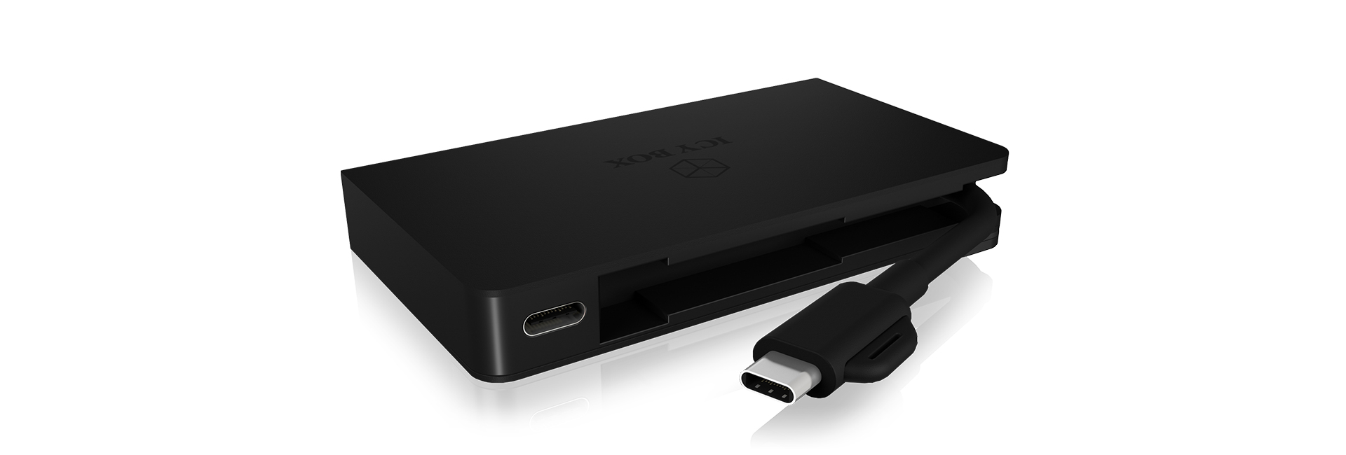 ICY BOX USB Type-C DockingStation with integrated cable – image 5