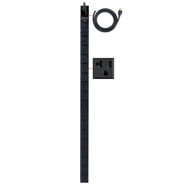 CyberPower PDU20BV16F power distribution unit (PDU) 16 AC outlet(s) 0U Black – image 2