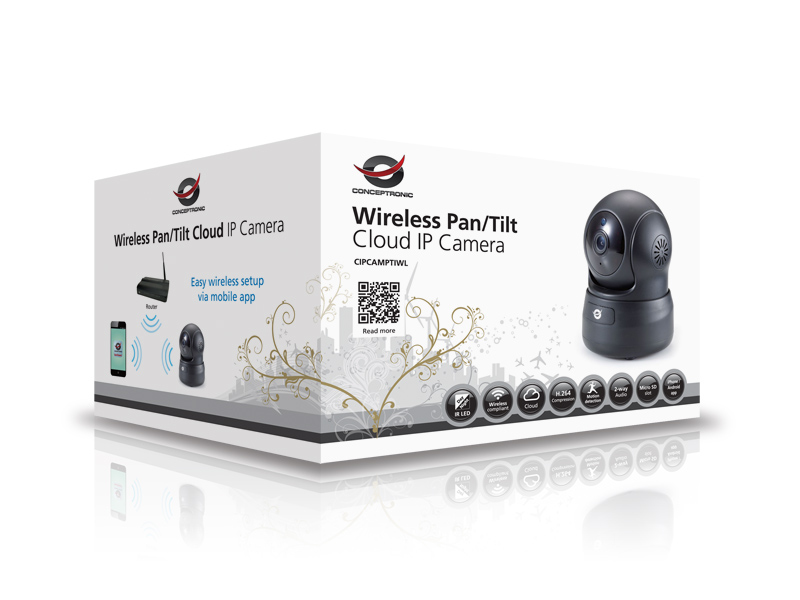 Conceptronic Wireless Pan/Tilt Cloud IP Camera – image 6