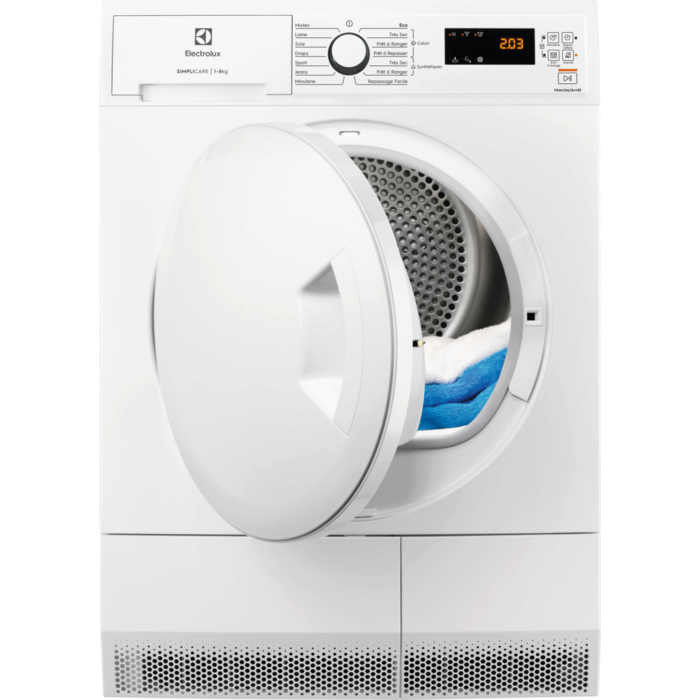 Electrolux EDHF2812WE — vue 1 sur 7