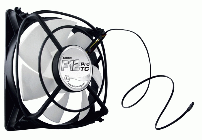 ARCTIC F12 Pro TC – Temperature Controlled Case Fan with Vibration Absorption image 2