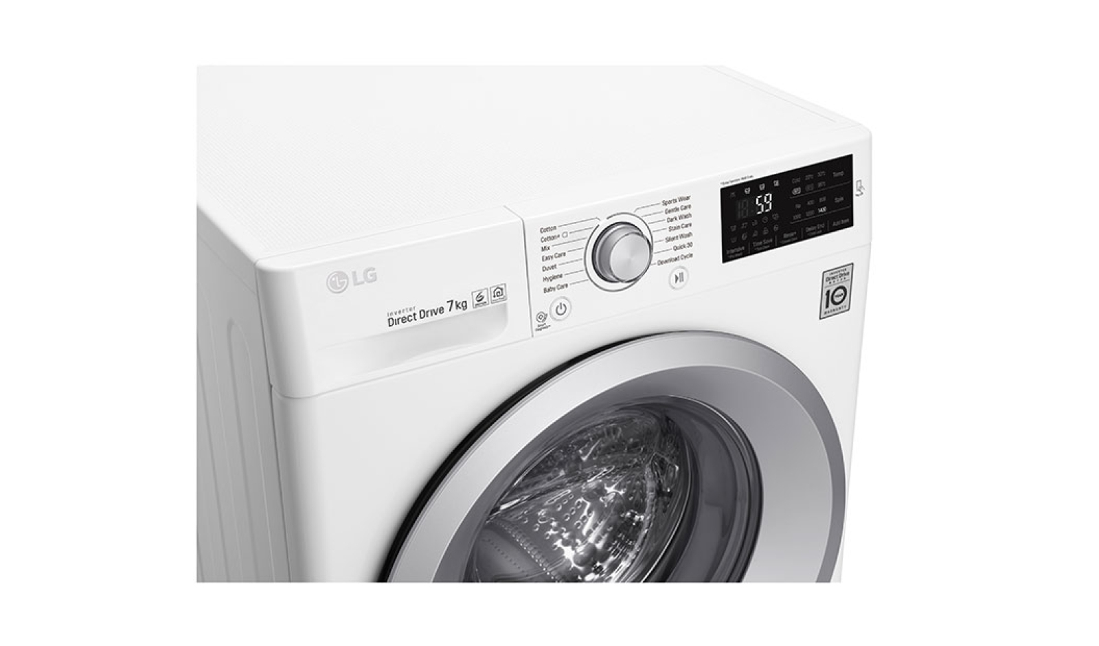 LG F4J5QN4W washing machine Front-load – image 5
