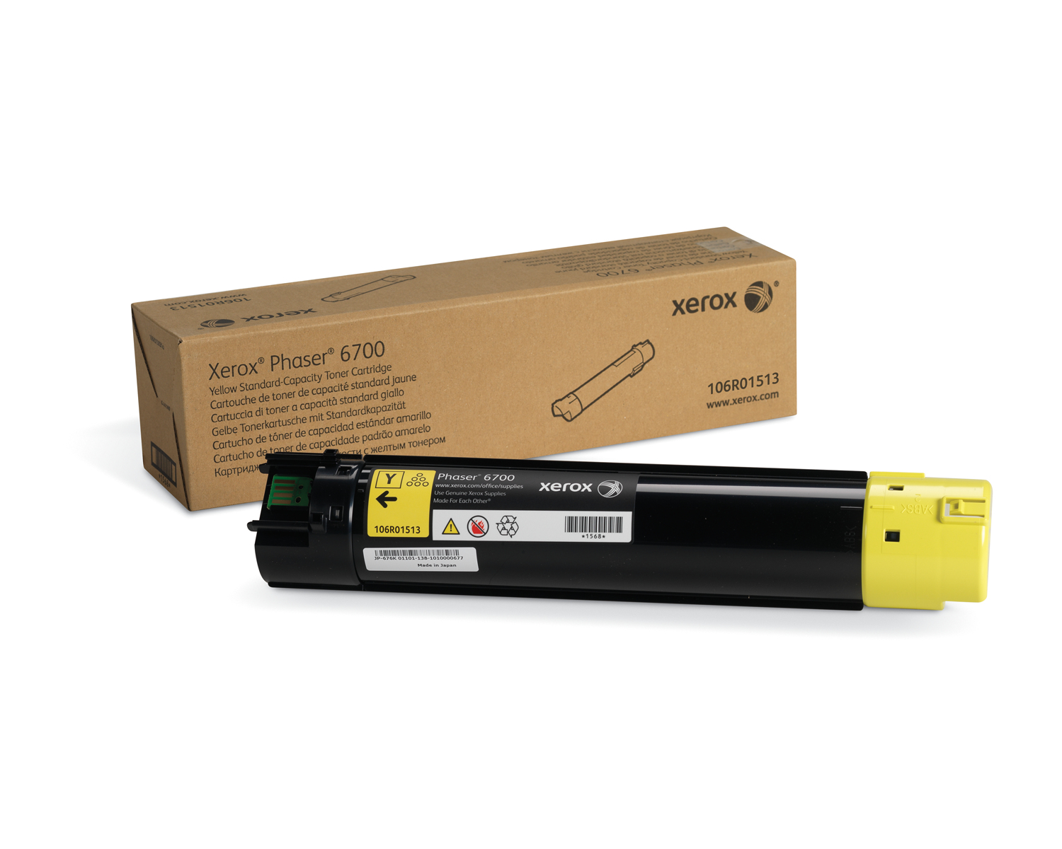 Xerox YELLOW STANDARD CAPACITY TONER CARTRIDGE