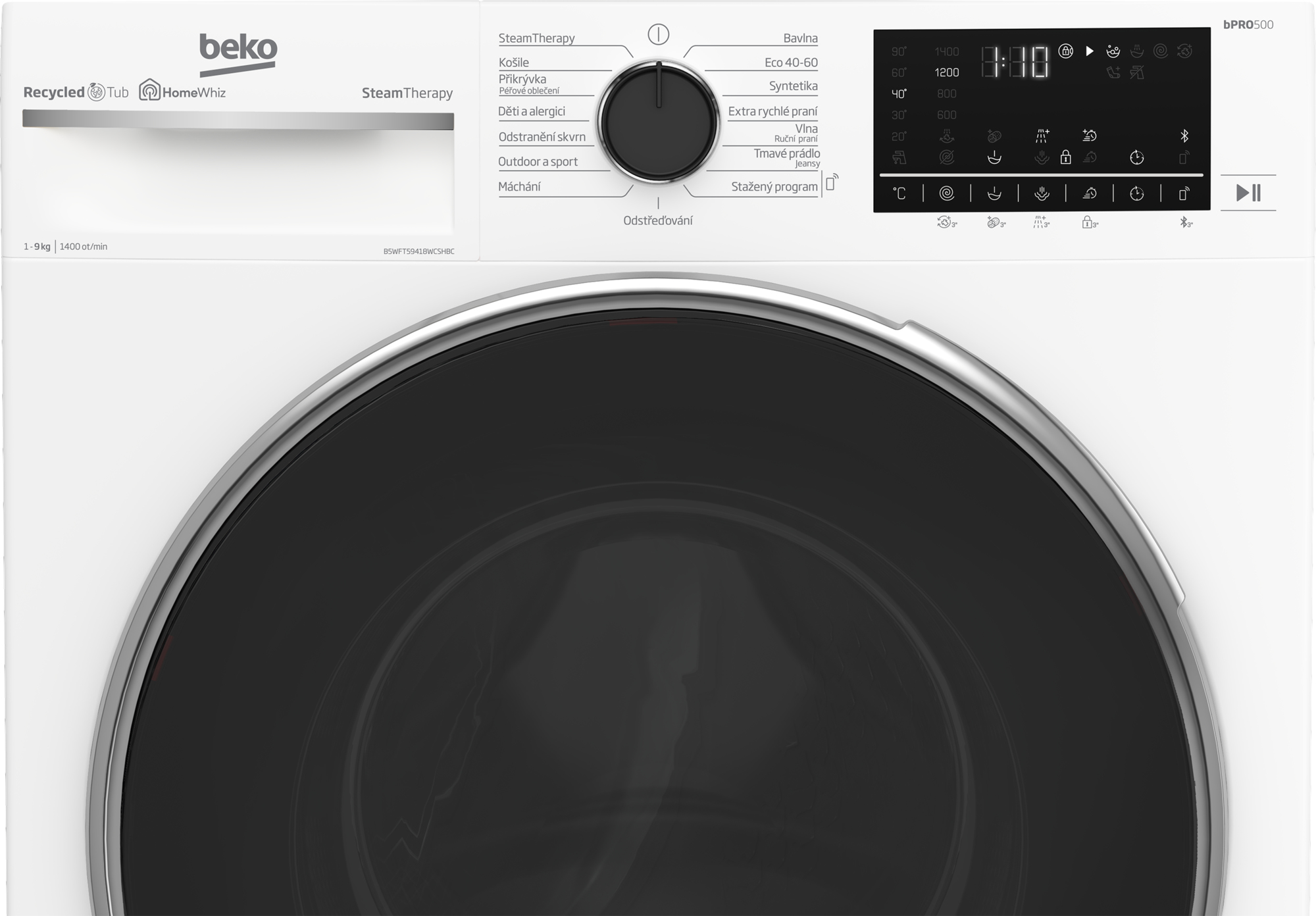 Beko B5WFT59418WCSHBC washing machine Front-load – image 4