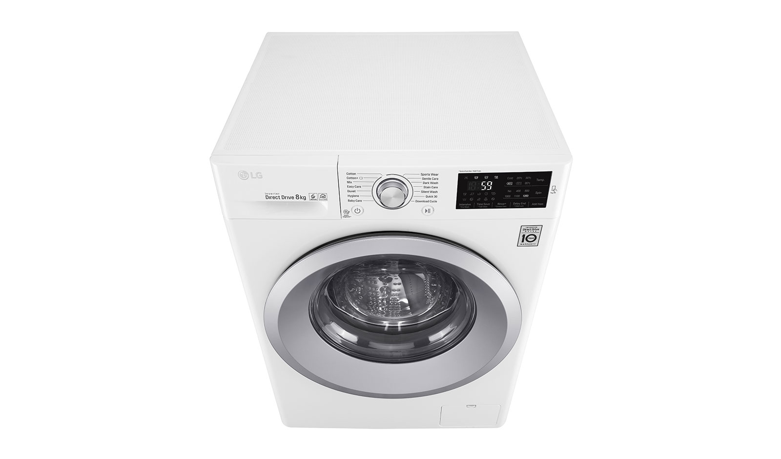 LG F2J5TN4W washing machine Front-load – image 8