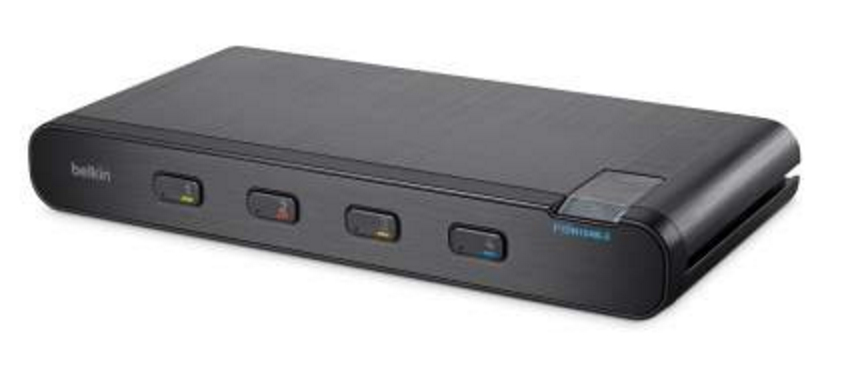 Linksys F1DN104B-3 KVM switch Black