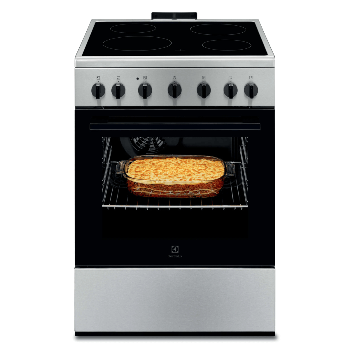 Electrolux LKR620066X Freestanding cooker Electric Ceramic hob Stainless steel