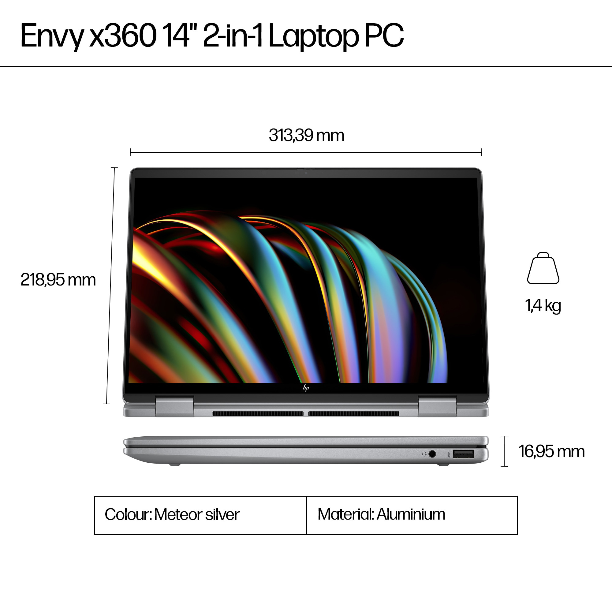 HP Envy x360 14-fc0502na – image 7
