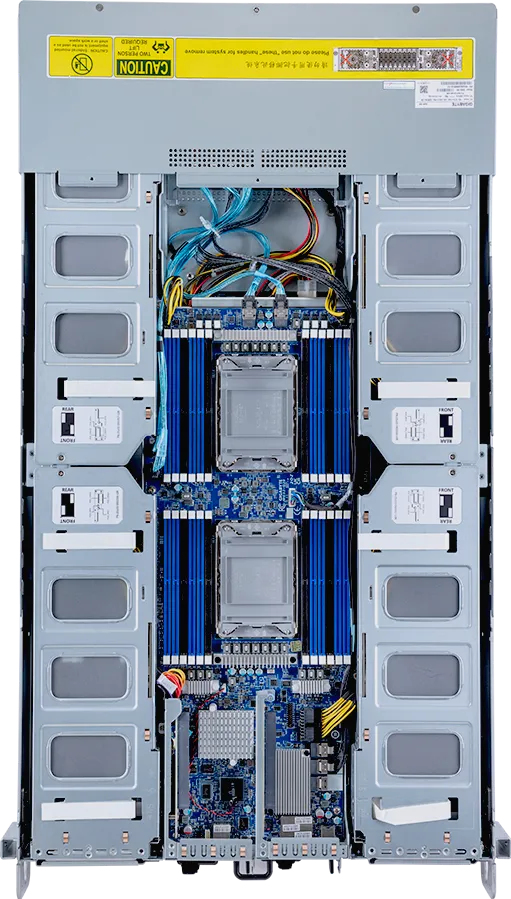 GIGABYTE G292-280-IAP1 Intel C621A LGA 4189 Rack (2U) Black, Steel – image 5
