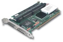 Acer Adapter RAID SCSI 320-2CH 64BIT, 66MHZ PCI 2.2, 128MB SDRAM. w/ bbu