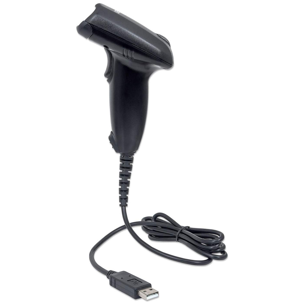 Manhattan Laser Handheld Barcode Scanner, USB – image 4
