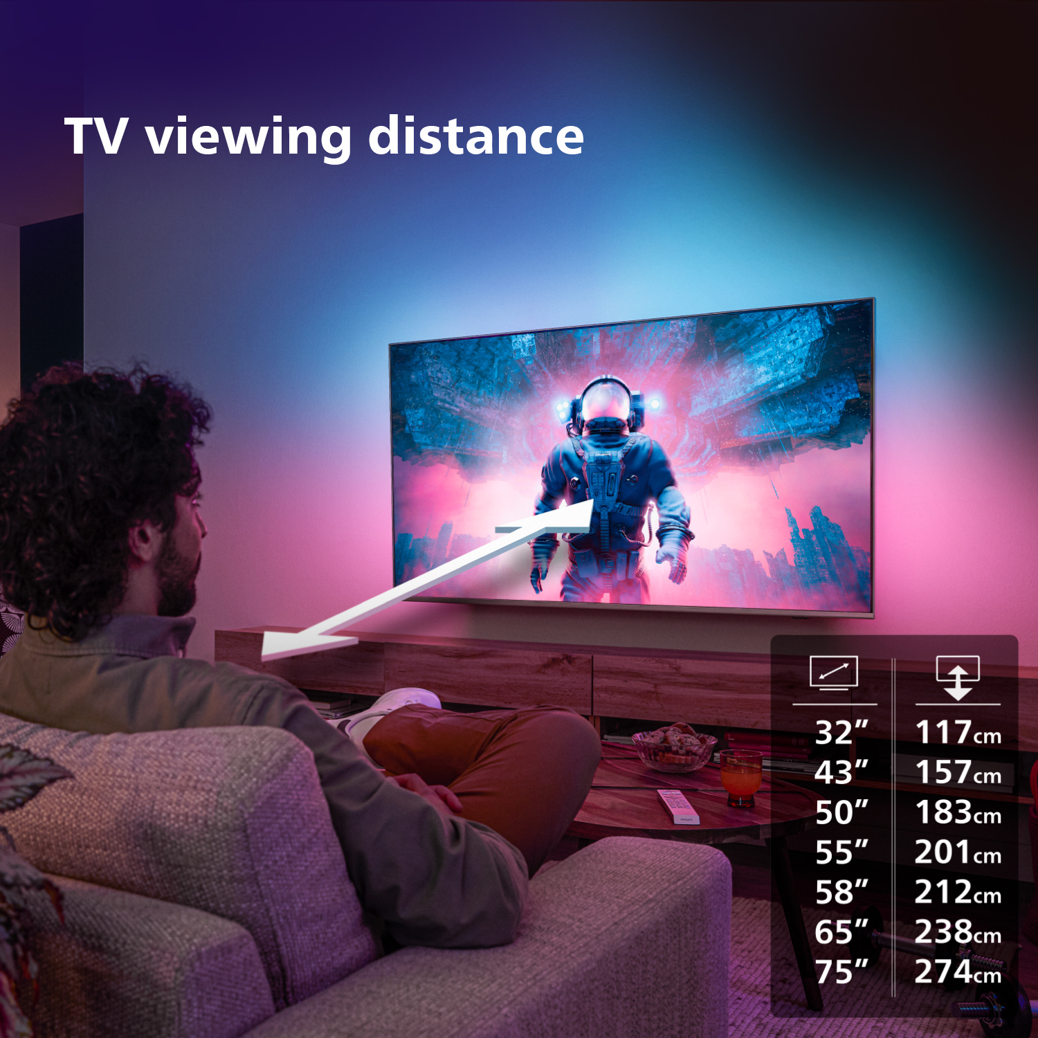 Philips 6000 series LED 32PFS6908 Full HD Ambilight TV – image 7