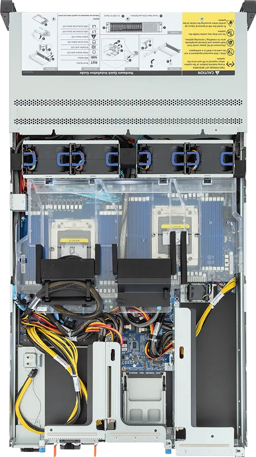 GIGABYTE R283-ZF1-AAL1 LGA 6096 Rack (2U) Black, Steel – image 3
