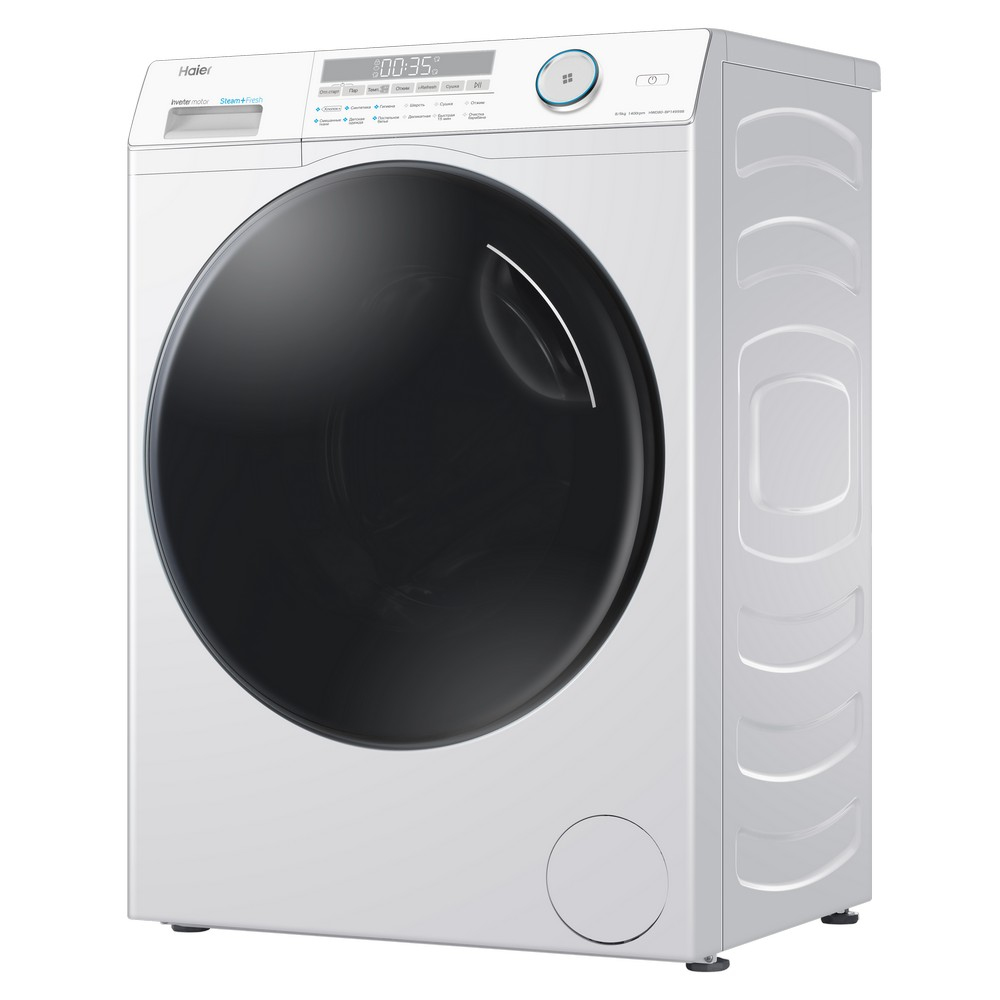Haier 959A HWD80-BP14959B washer dryer Freestanding Front-load White – image 3