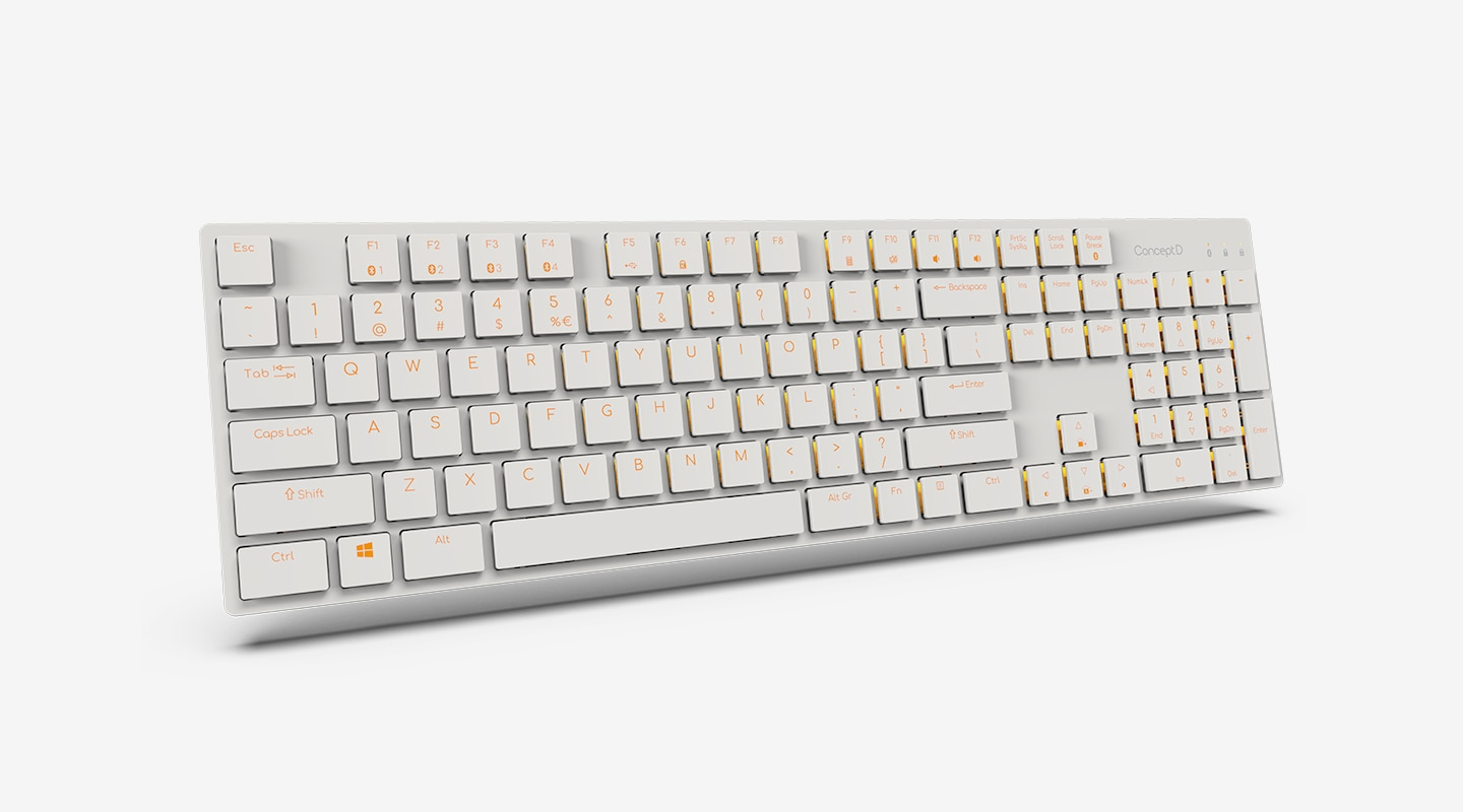 Acer GP.ACC11.013 keyboard Mouse included Home Bluetooth QWERTY US English White – image 2