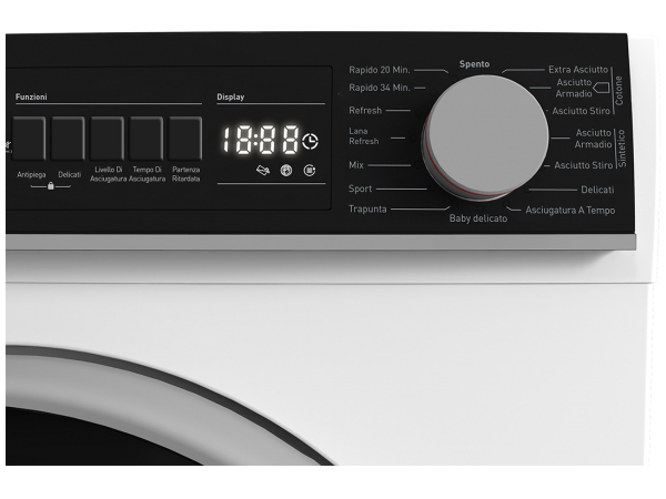 Sharp KD-NHB0S7GW21-IT tumble dryer Freestanding Front-load – image 7