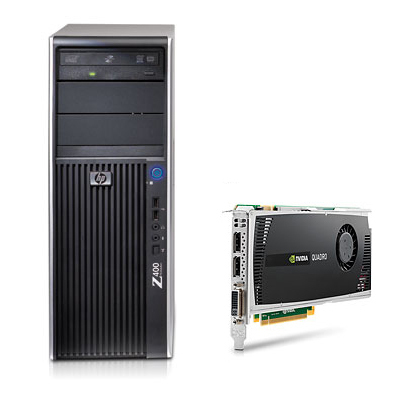 HP Z400 + NVIDIA Quadro 4000