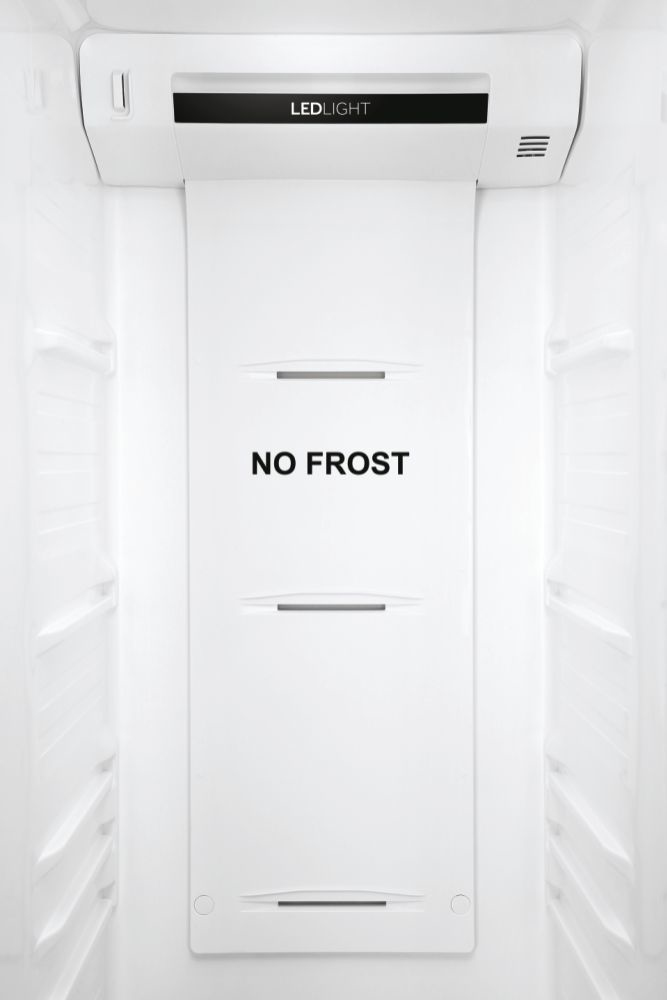 Haier SBS 90 Series 3 HSR3918FIMP side-by-side refrigerator Freestanding – image 6