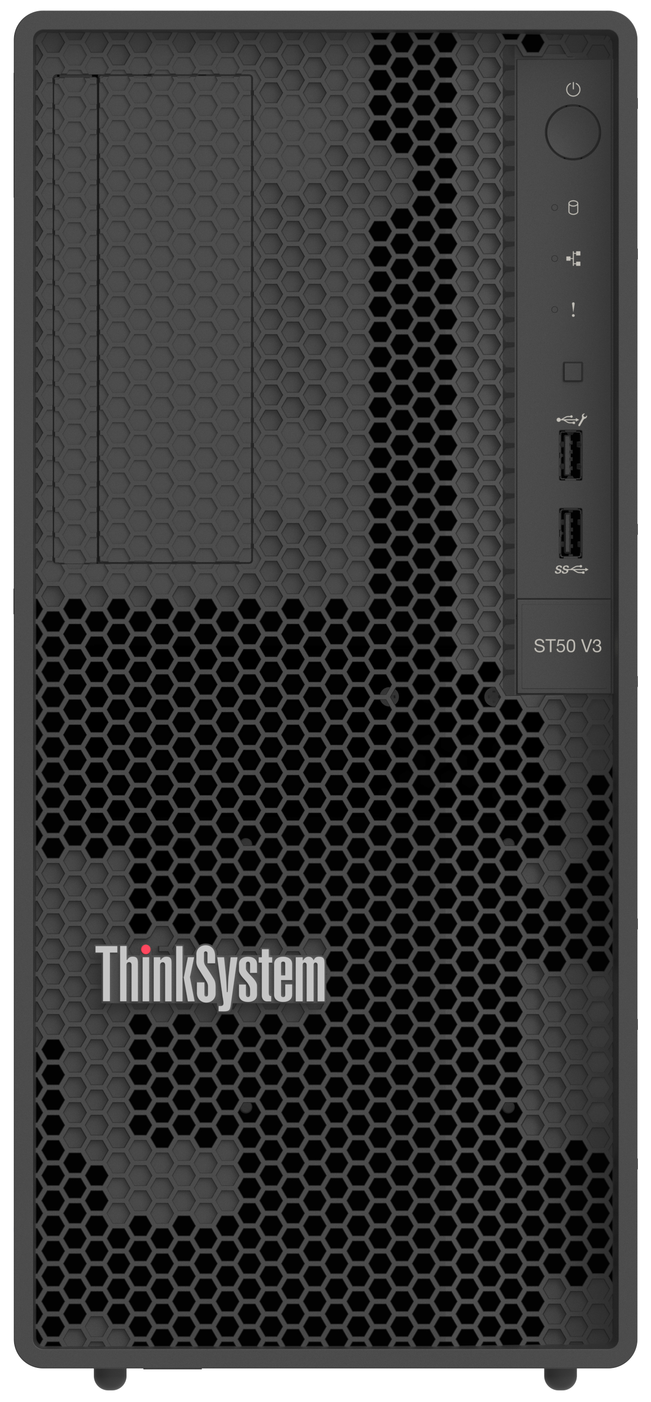 SERVIDOR LENOVO THINKSYSTEM ST50 V3, 1XINTEL XEON 6333P 6C 3.1GHZ 65W, 1X32GB 2RX8, 1X960GB SSD,  1X2TB 7200,  SW RD,   1X300W