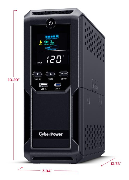 CyberPower LCD BRG1500AVRLCD2 uninterruptible power supply (UPS) Line-Interactive 1.5 kVA – image 6