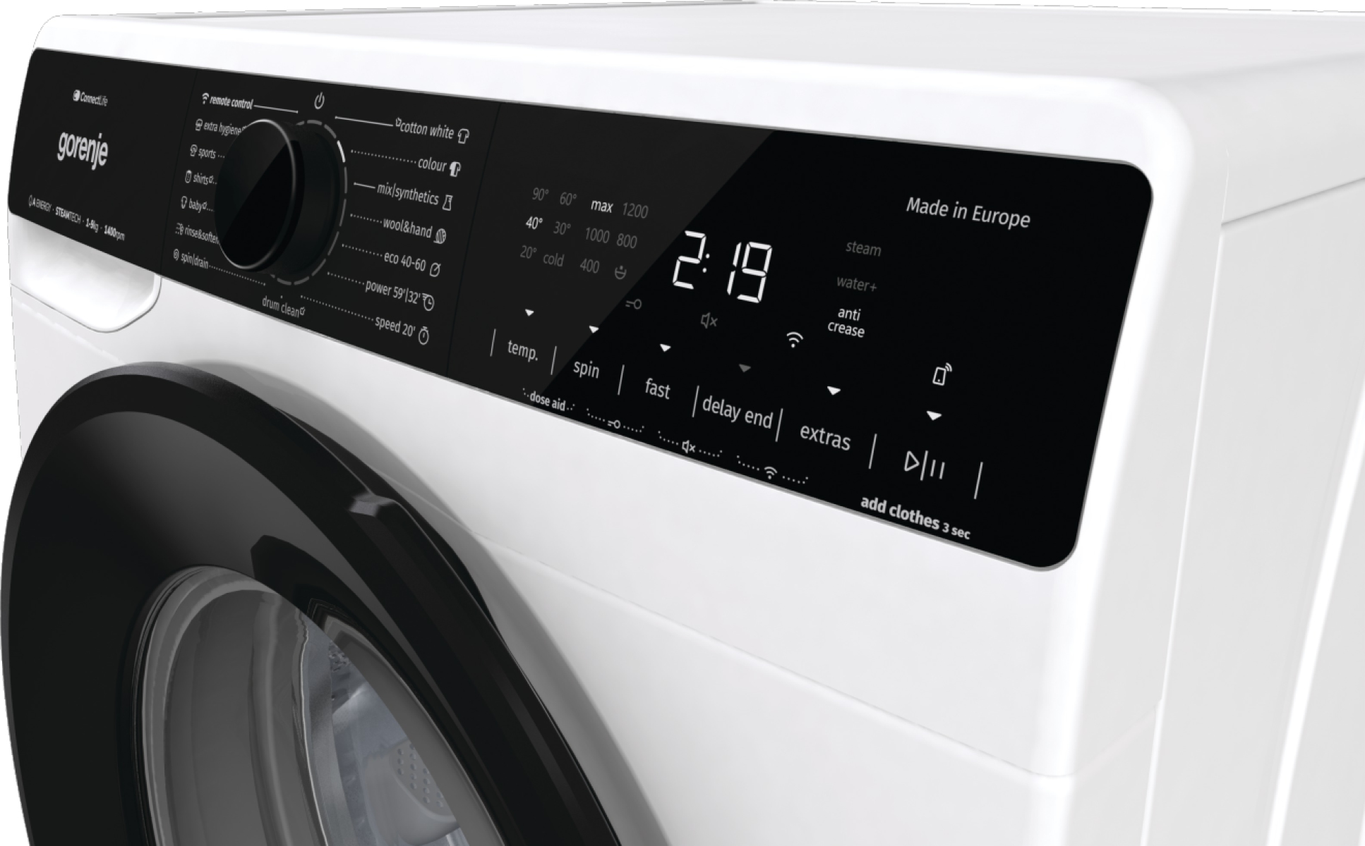 Gorenje WPNA94APWIFI washing machine Front-load – image 5