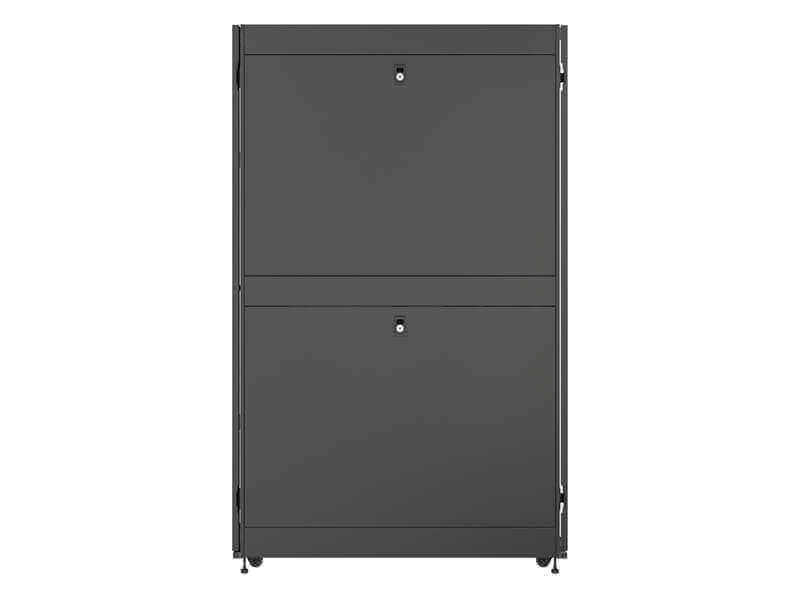Vertiv VR3350SP rack cabinet 42U Freestanding rack Black, Transparent – image 2