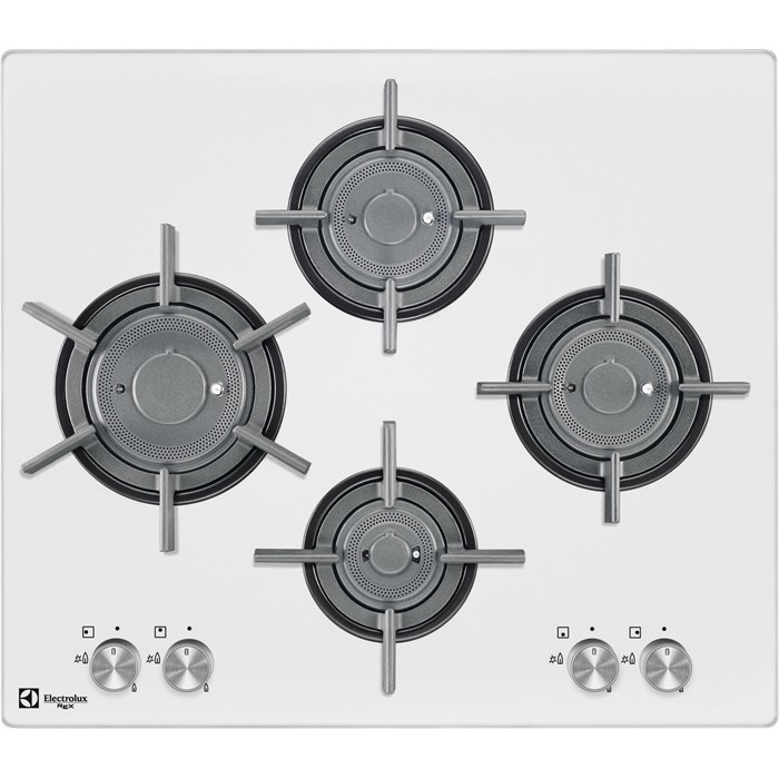 Electrolux PVF645UOB hob White Built-in Gas 4 zone(s)