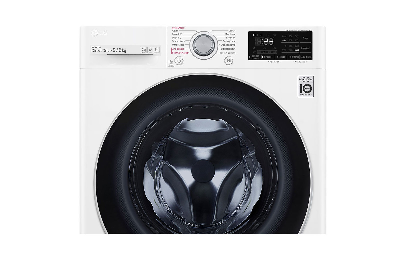 LG F964V31WRS washer dryer Freestanding Front-load White – image 4
