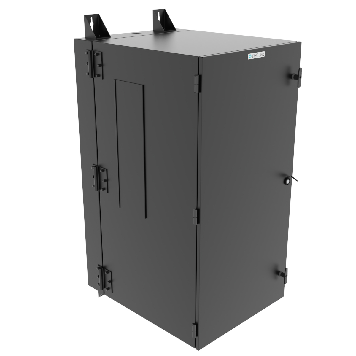 Vertiv GL48N12-30-B-AC00 rack cabinet 26U Wall mounted rack Black