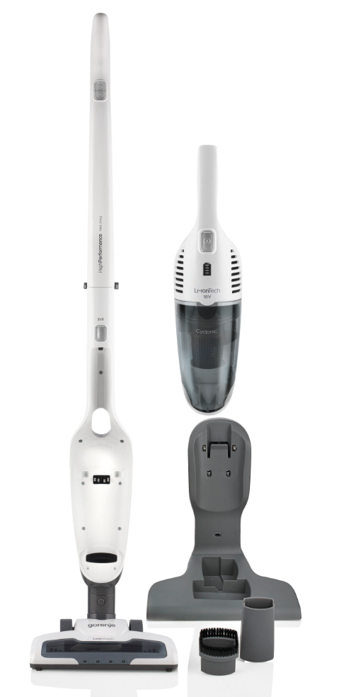 Gorenje SVC180FW 2-in-1 stick vacuum Battery Dry HEPA Bagless – image 3