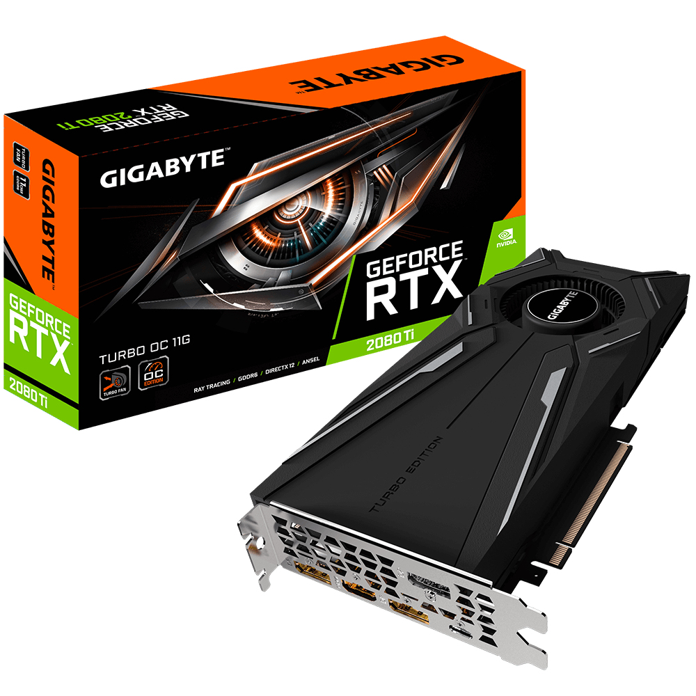 GIGABYTE GeForce RTX 2080 Ti TURBO OC 11G (rev. 2.0) – image 7