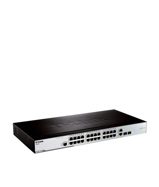 D-Link DES-3200-26/T network switch Managed L2 Fast Ethernet (10/100) 1U Black, Silver – image 3